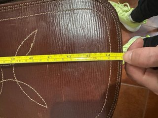 Funda de piel para rifle con visor