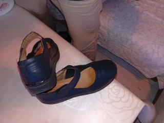 Merceditas negras mujer talla 41