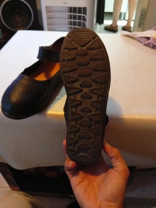 Merceditas negras mujer talla 41