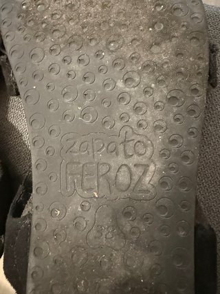 Sandalias Zapato Feroz Negras