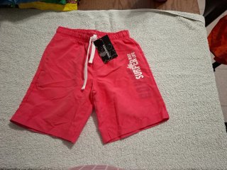 Lote 2 bañadores niño naranja talla 4 y rosa 5-6