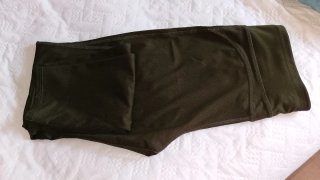 Mallas deportivas verde oliva