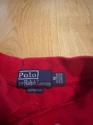 Polo Ralph Lauren Logo Especial Rojo Talla M