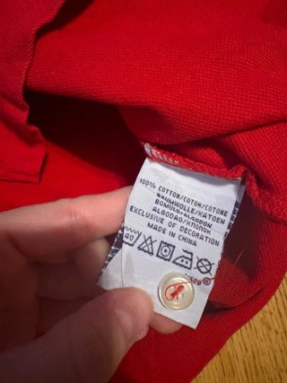 Polo Ralph Lauren Logo Especial Rojo Talla M