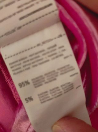 Blusa rosa manga larga cruzada