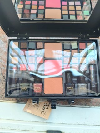 Maletín maquillaje Magic Studio animal print