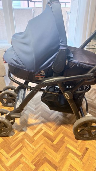 Coche JANE Matrix 2: Capazo + Silla 2 en 1