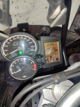 BMW F800GS Adventure Negra