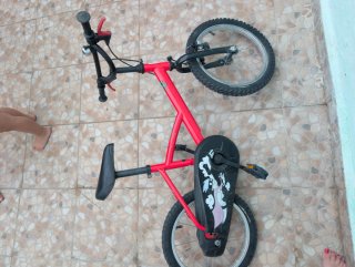 Bicicleta Infantil Roja DC Shoes