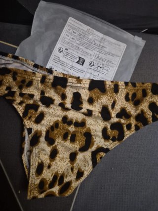 Mini slip animal print MENBOAT Talla L