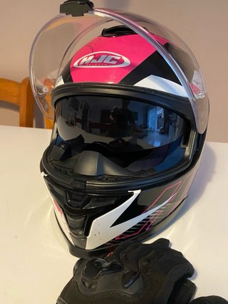 Casco HJC Moto Mujer Talla S