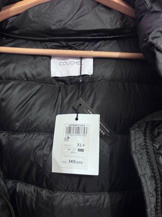 Plumífero Couchel Mujer Negro Talla XL+1.