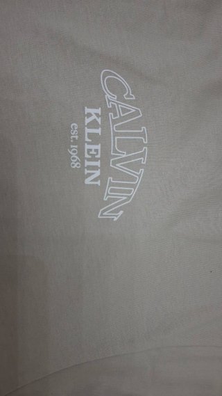 T-shirt Calvin Klein Beige/Tortora M vestibilità L