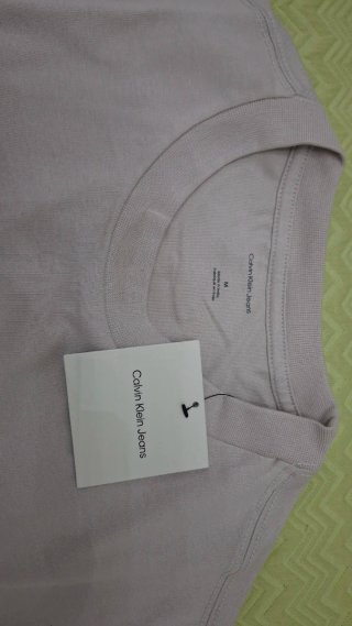 T-shirt Calvin Klein Beige/Tortora M vestibilità L