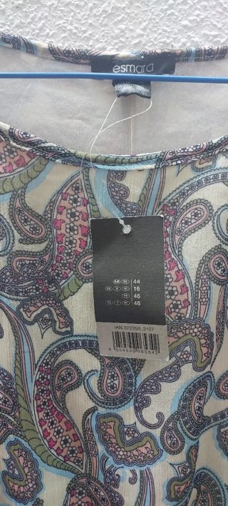 Vestido estampado mujer