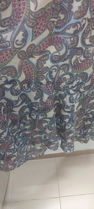 Vestido estampado mujer