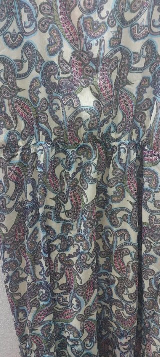 Vestido estampado mujer