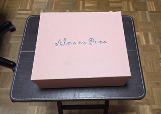 Botines Alma en Pena T38 pedrería taupe