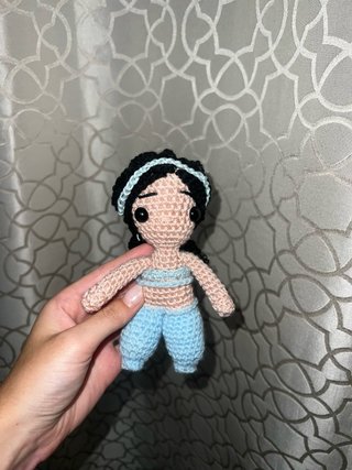 Muñeca Crochet Hecha a Mano Disney