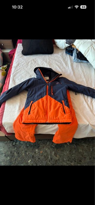 Conjunto de esquí chaqueta y pantalón (QuikSilver)
