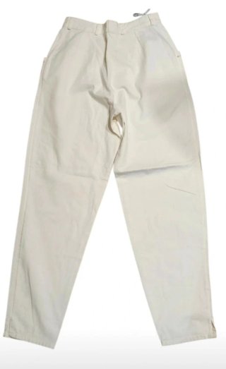 Jeans vintage vita alta bianchi