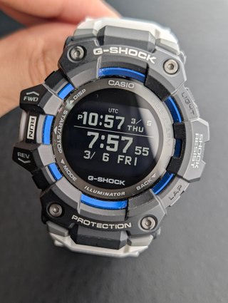 Orologio Casio G-Shock Nero e Bianco