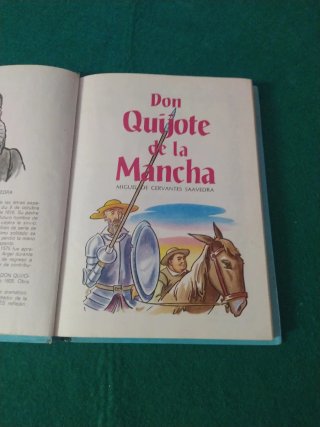 Libro DON QUIJOTE DE LA MANCHA.