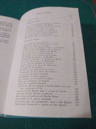 Libro DON QUIJOTE DE LA MANCHA.