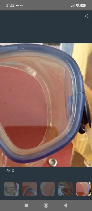 Gafas de buceo Decathlon + Snorkel