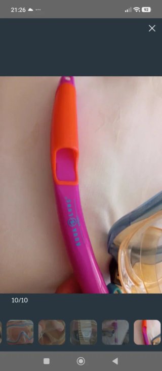 Gafas de buceo Decathlon + Snorkel