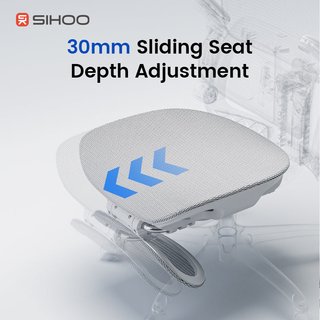 Silla de Oficina SIHOO B300 Pro con reposapiés