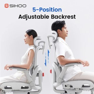 Silla de Oficina SIHOO B300 Pro con reposapiés