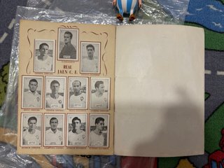 Álbum Fútbol Liga 56-57 Graficas Brasil
