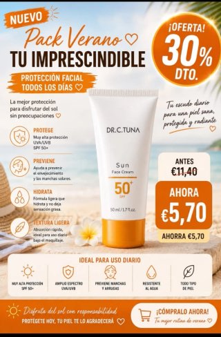 Pack Verano Protección Solar Dr. Tuna