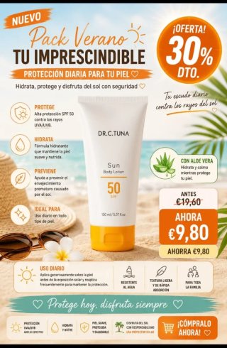 Pack Verano Protección Solar Dr. Tuna