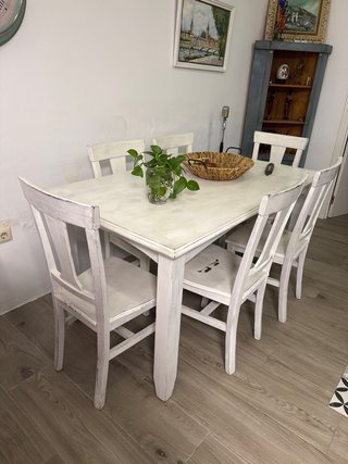 Mesa y 6 Sillas Comedor