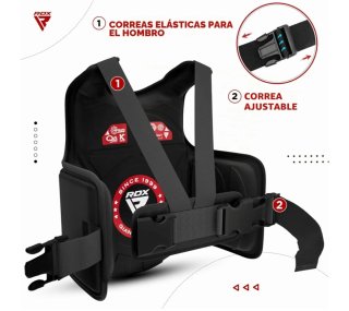 Chaleco protección artes marciales RDX