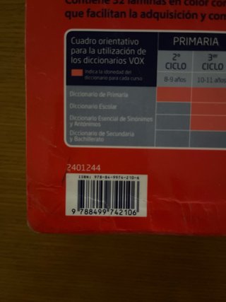 Diccionario Primaria lengua española