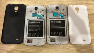 2 Samsung Galaxy S4 (Negro y Blanco)