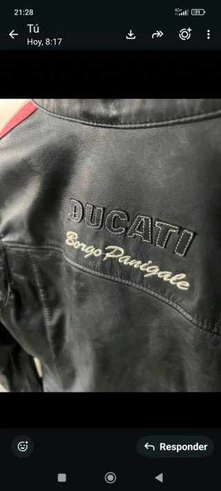 Chaqueta Moto Mujer Ducati Tricolore