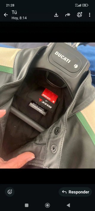 Chaqueta Moto Mujer Ducati Tricolore