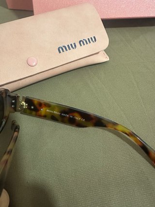 Gafas de sol Miu Miu marrones