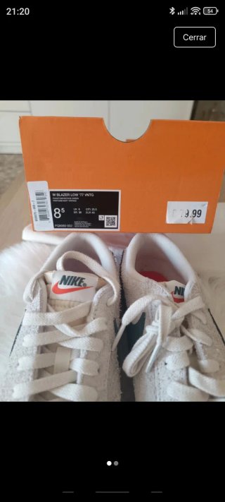 Nike Blazer Low '77 VNTG Gris Claro