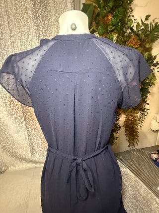 Vestido de verano azul