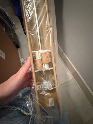 Persiana veneziana in legno e plastica