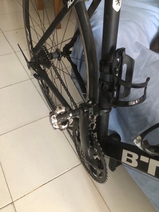 Bicicleta de carretera Btwin Triban 500.