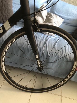 Bicicleta de carretera Btwin Triban 500.