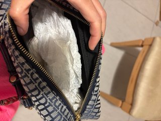 Bolso Pedro del Hierro Azul Marino Sin Estrenar