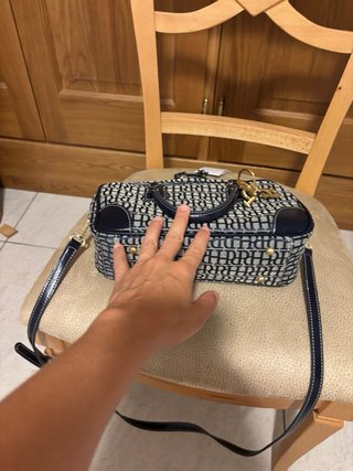 Bolso Pedro del Hierro Azul Marino Sin Estrenar