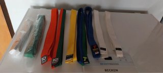 Cinture di Judo Vari Colori